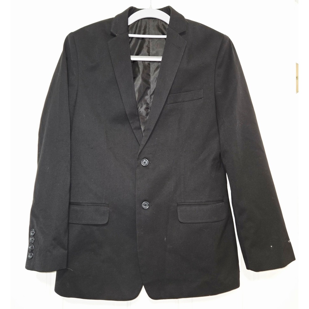 Calvin Klein‎ Blazer Women Size 16 Regular Black Business Jacket - Picture 3 of 9